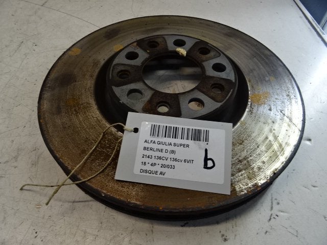 FREIN DISQUE AVANT Alfa Romeo Giulia (952) (01-2015/10-2022), Utilisé, Alfa Romeo