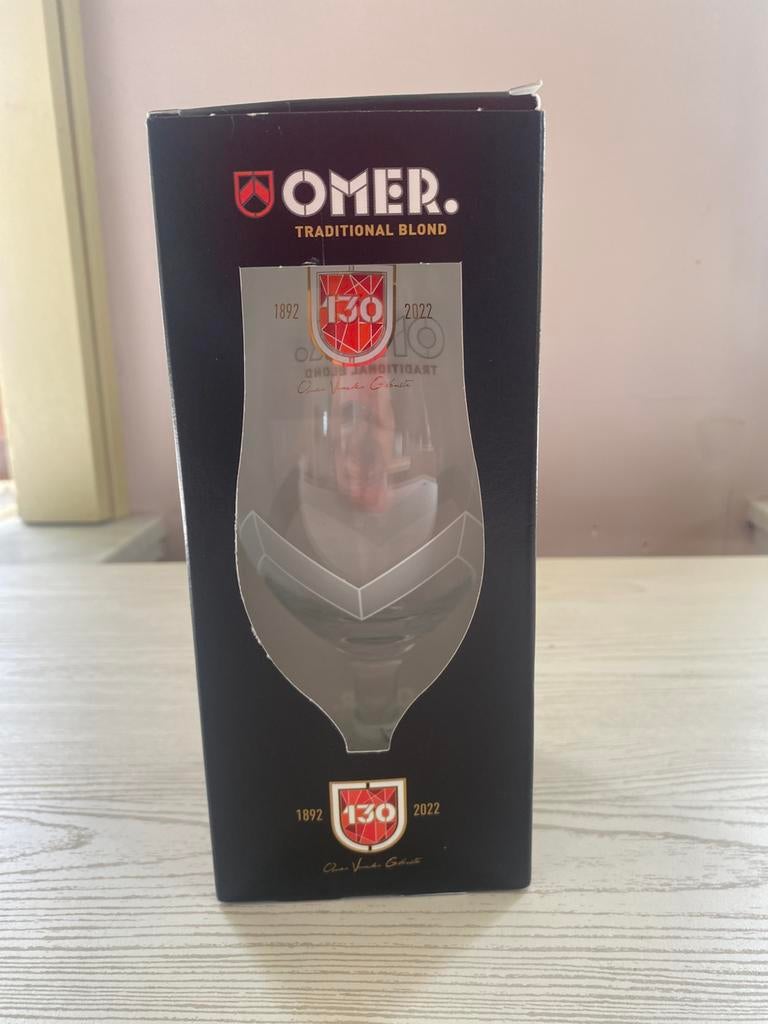 Omer glas 130 jaar, Verzamelen, Ophalen, Zo goed als nieuw