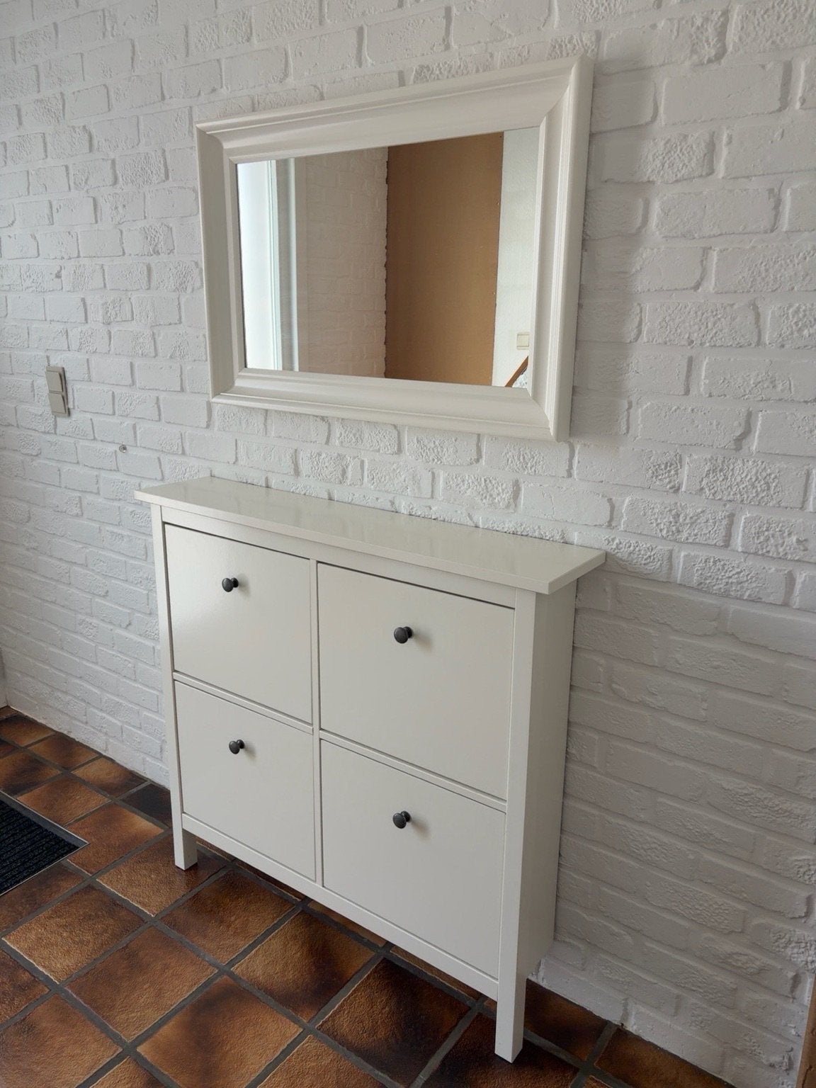 Ikea Schoenenkast met Spiegel, Enlèvement, Comme neuf