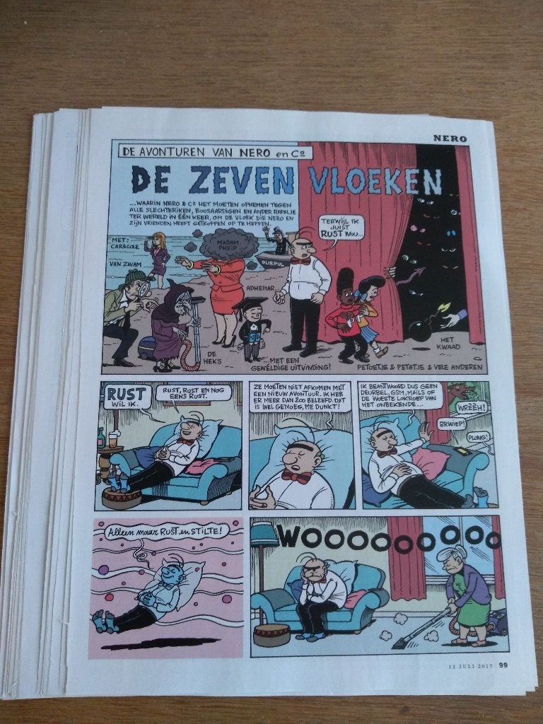 NERO  -  DE  ZEVEN  VLOEKEN, Ophalen, Nieuw