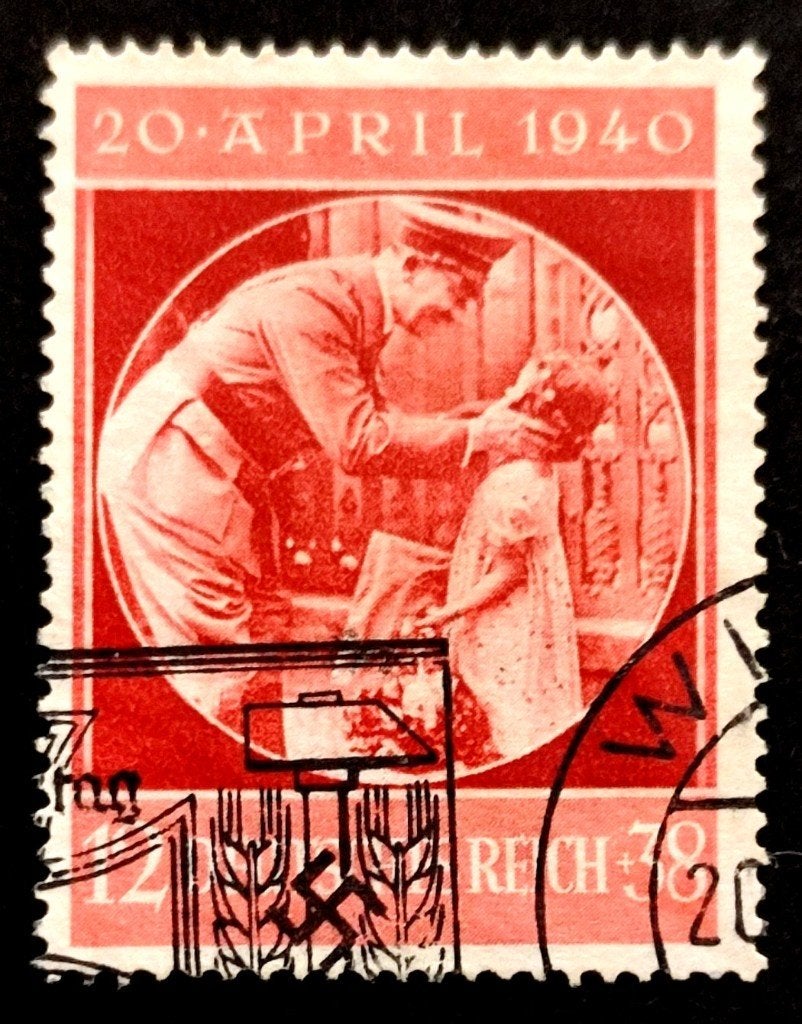 DR: 51ste geboortedag Adolf Hitler 1940, Enlèvement ou Envoi, Autres périodes, Affranchi