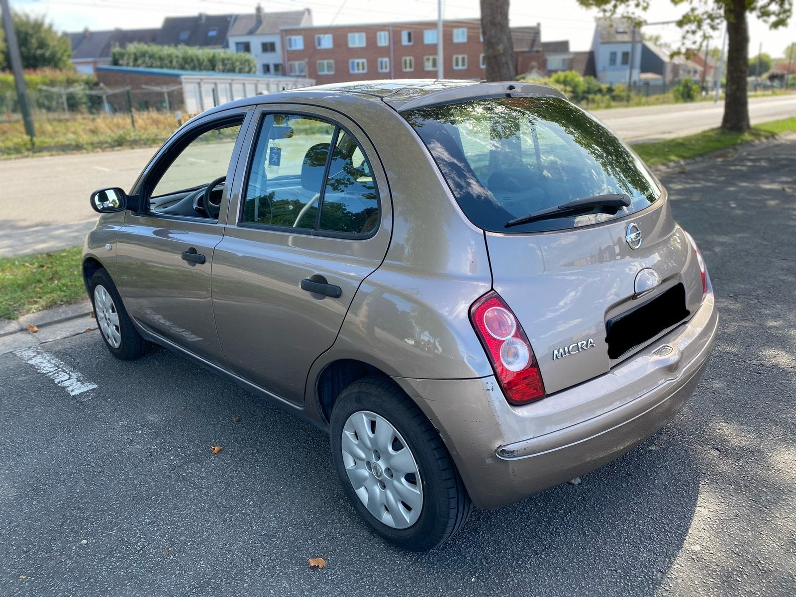 Nissan Micra 1.2i -prête à immatriculé, Autos, Argent ou Gris, Achat, 5 portes, Micra