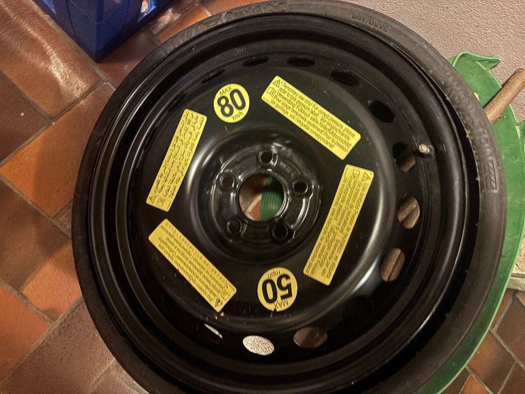 Roue de secours Audi, VW,Mercedes.., Neuf, Pneus et Jantes, 4 Saisons, Véhicule de tourisme