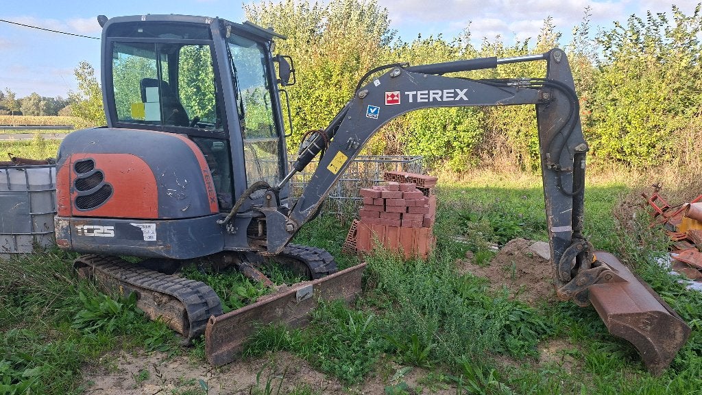 Graafkraan Terex TC25, Ophalen, Gebruikt