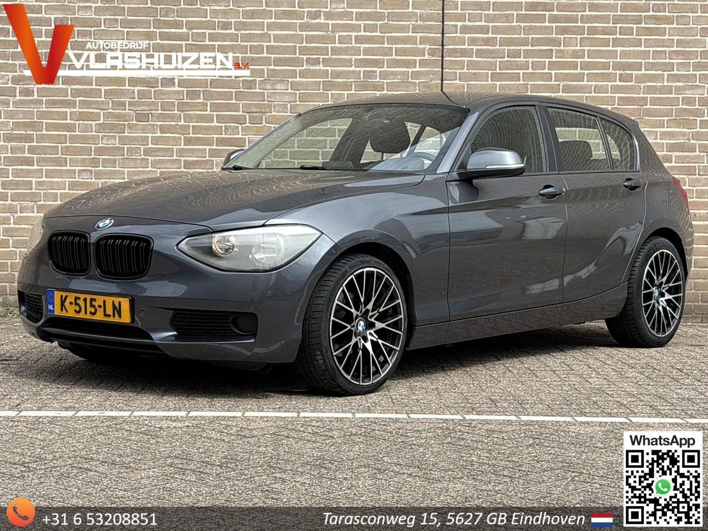 BMW 114 1-serie 114i EDE | Airco | Navi | PDC |, Auto's, Start-stop-systeem, 1 Reeks, 129 g/km, Zilver of Grijs