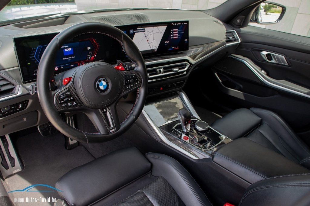 BMW M3 Competition M xDrive Touring 3.0i 510PK LICHTE VRACHT, Autos, BMW, Cuir, Argent ou Gris, Achat, 375 kW