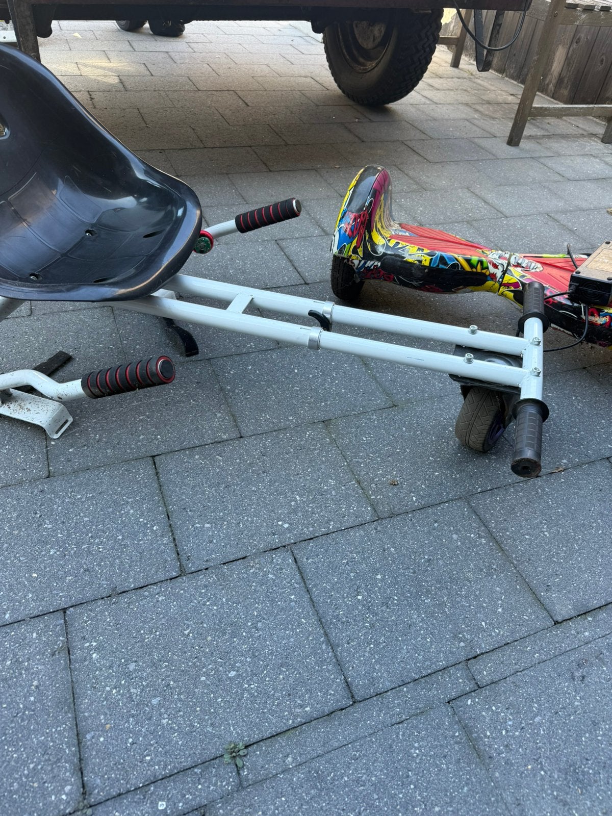 Hoverboard met zitje en lader, Utilisé