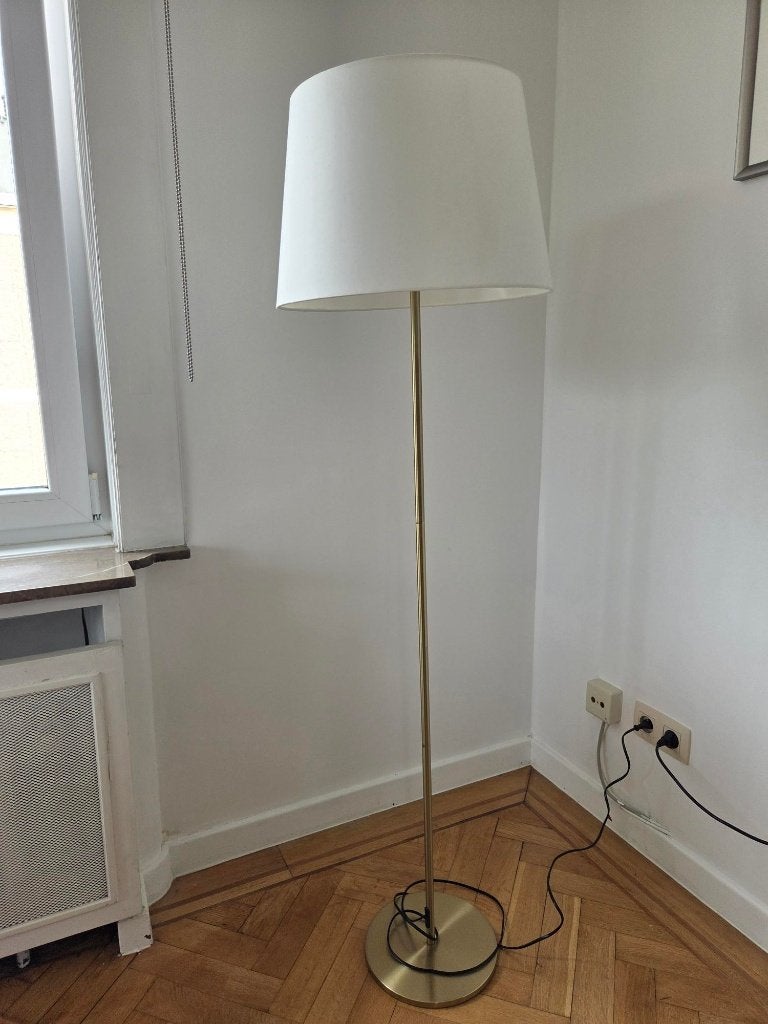 Lampadaire Moderne IKEA Doré, Lampadaire IKEA SKAFTET, Métal, 150 à 200 cm, Enlèvement