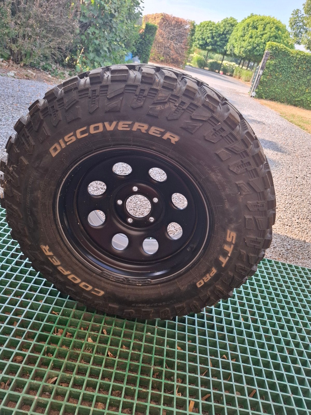4 off road banden ZO GOED ALS NIEUW, Ophalen