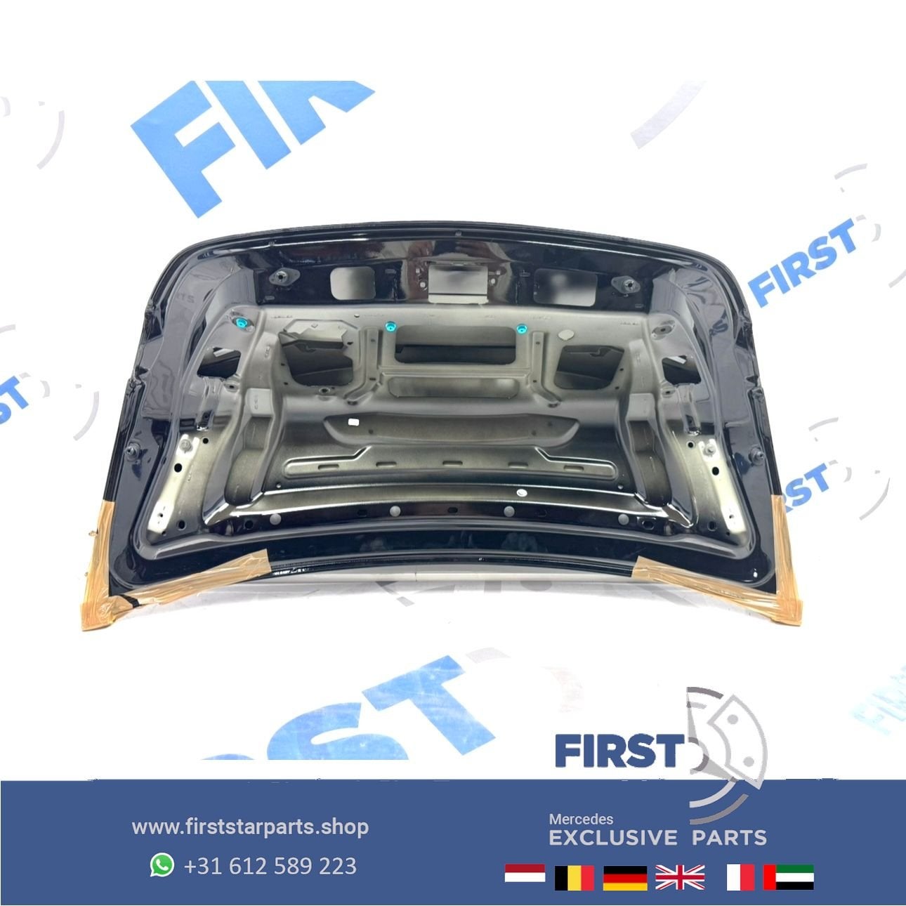 W206 C KLASSE ACHTERKLEP C63 AMG A2067500400 KOFFERKLEP C43, Auto-onderdelen, Gebruikt, Ophalen of Verzenden, Achter, -