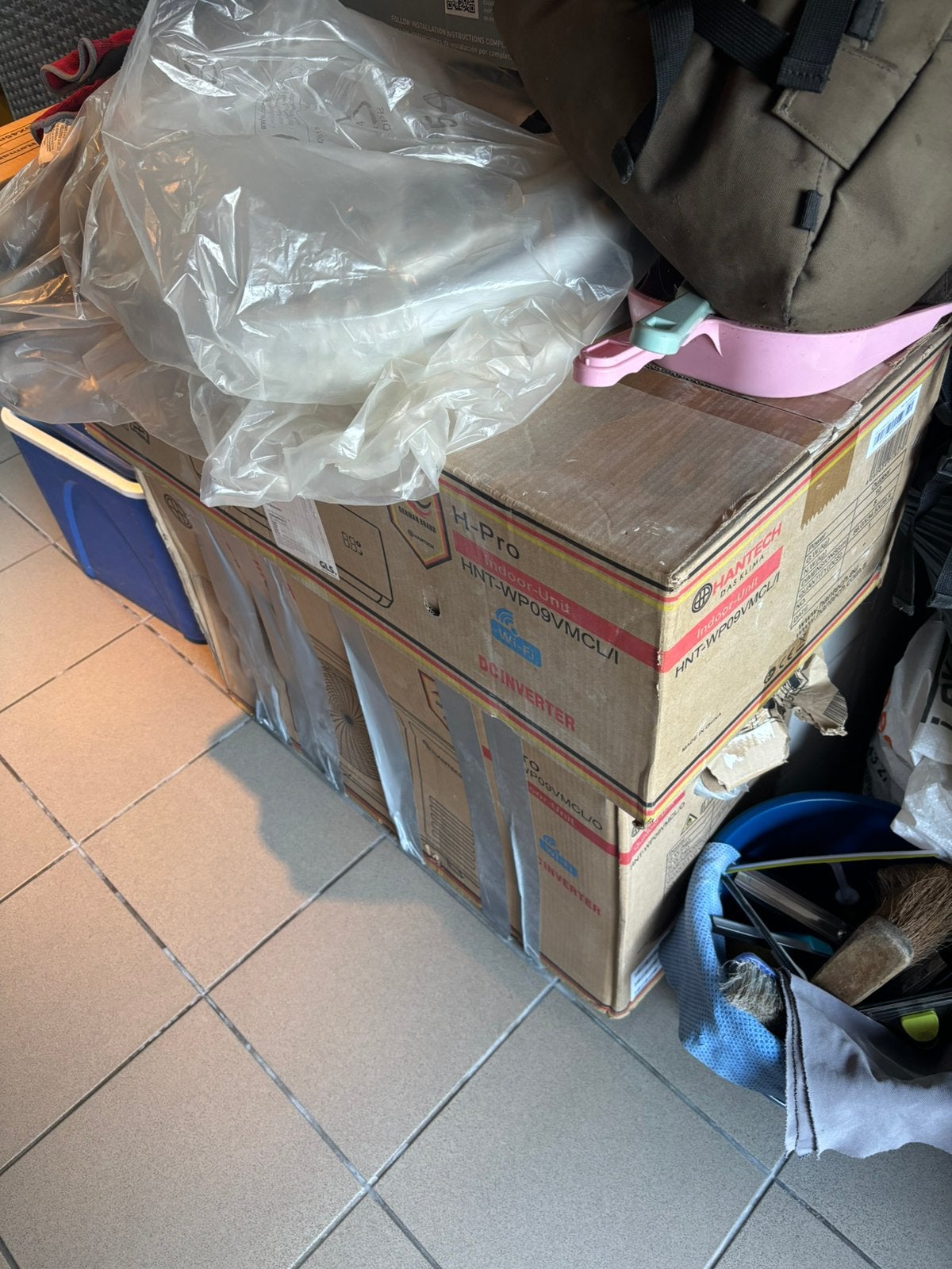 Te airco, Enlèvement, Comme neuf