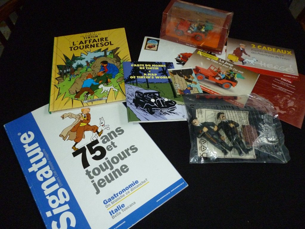 Lot TINTIN, Collections, Enlèvement, Tintin