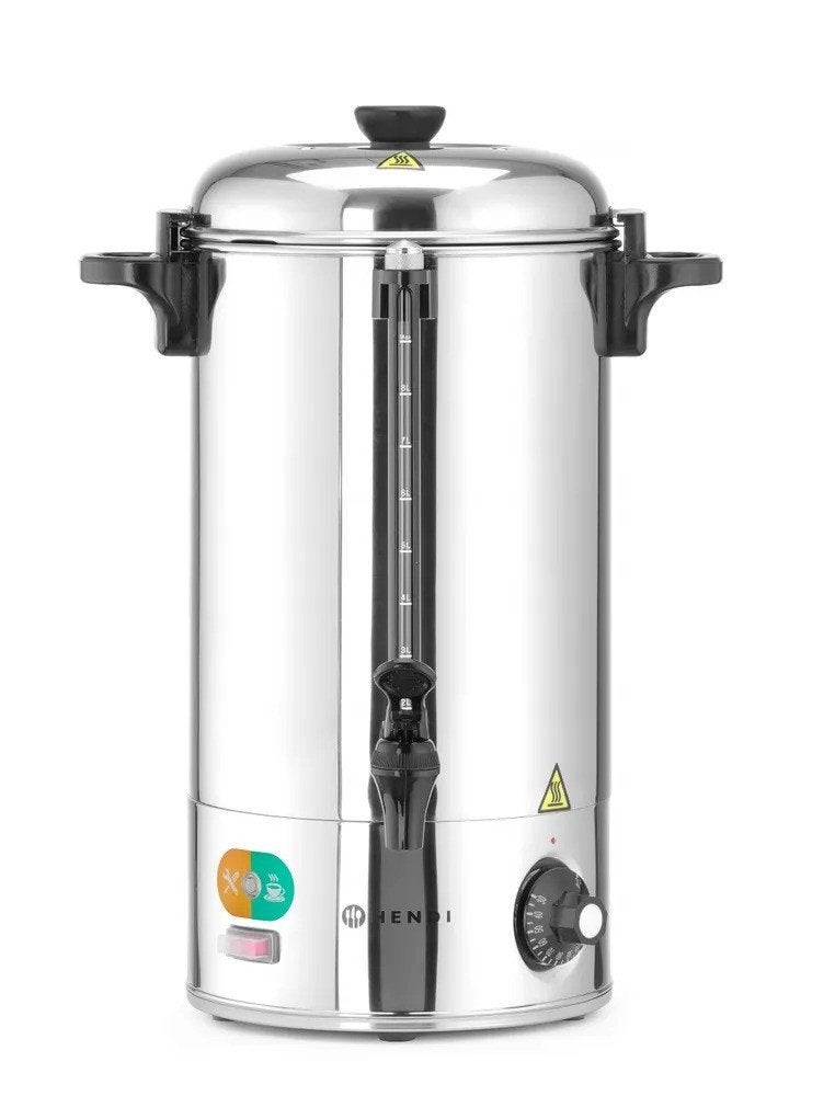 Warme dranken dispenser 9L RVS - koffie thee glühwein, Envoi, Neuf, dans son emballage, Café et Espresso