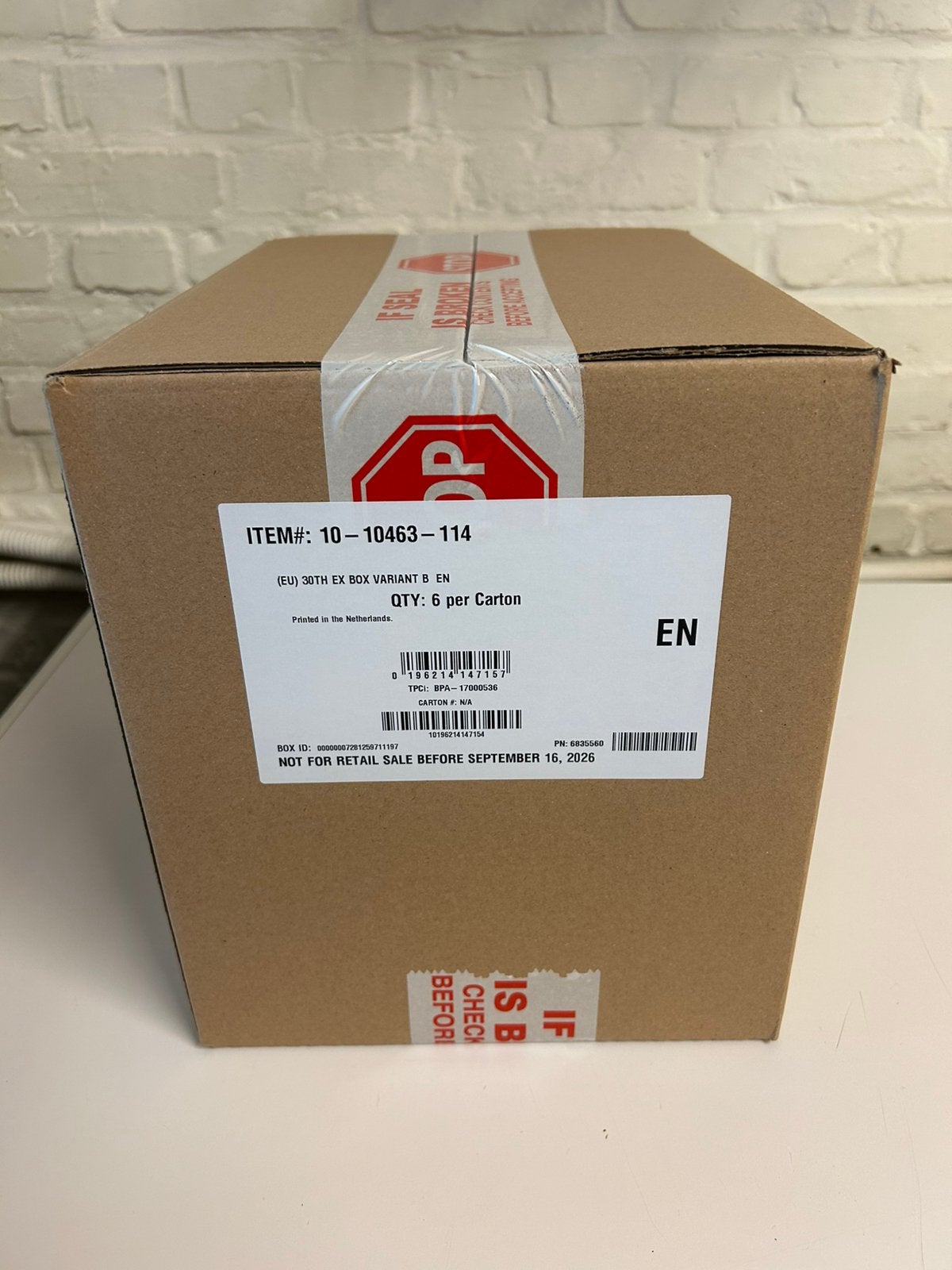 SEALED case 30th celebration greninja ex box, Ophalen of Verzenden, Nieuw