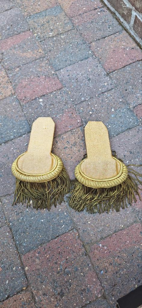 Paire d'epaulettes officier, Collections, Objets militaires | Général, Enlèvement