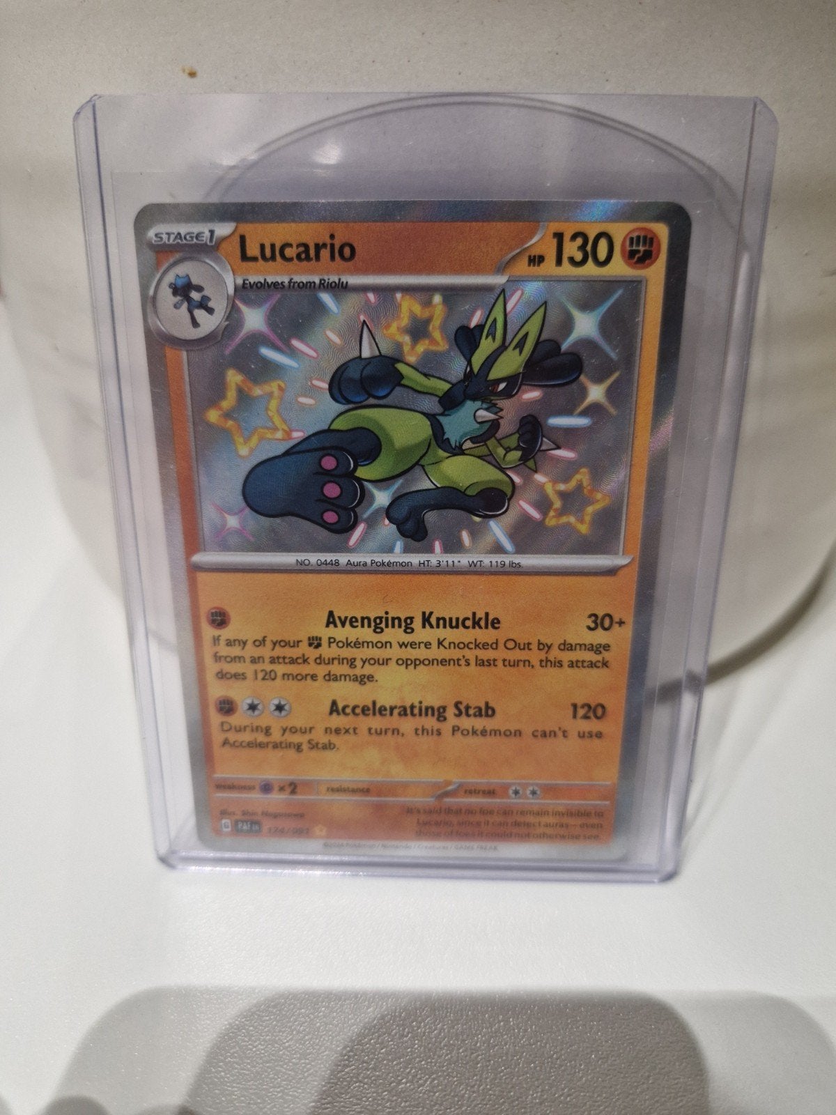 Lucario Shiny NM, Ophalen