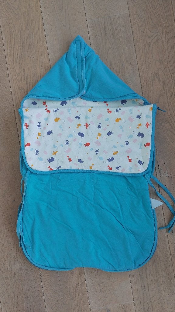 Voetenzak baby (kinderwagen), Kinderen en Baby's, Ophalen, Zo goed als nieuw, Meerkleurig, Voetenzak