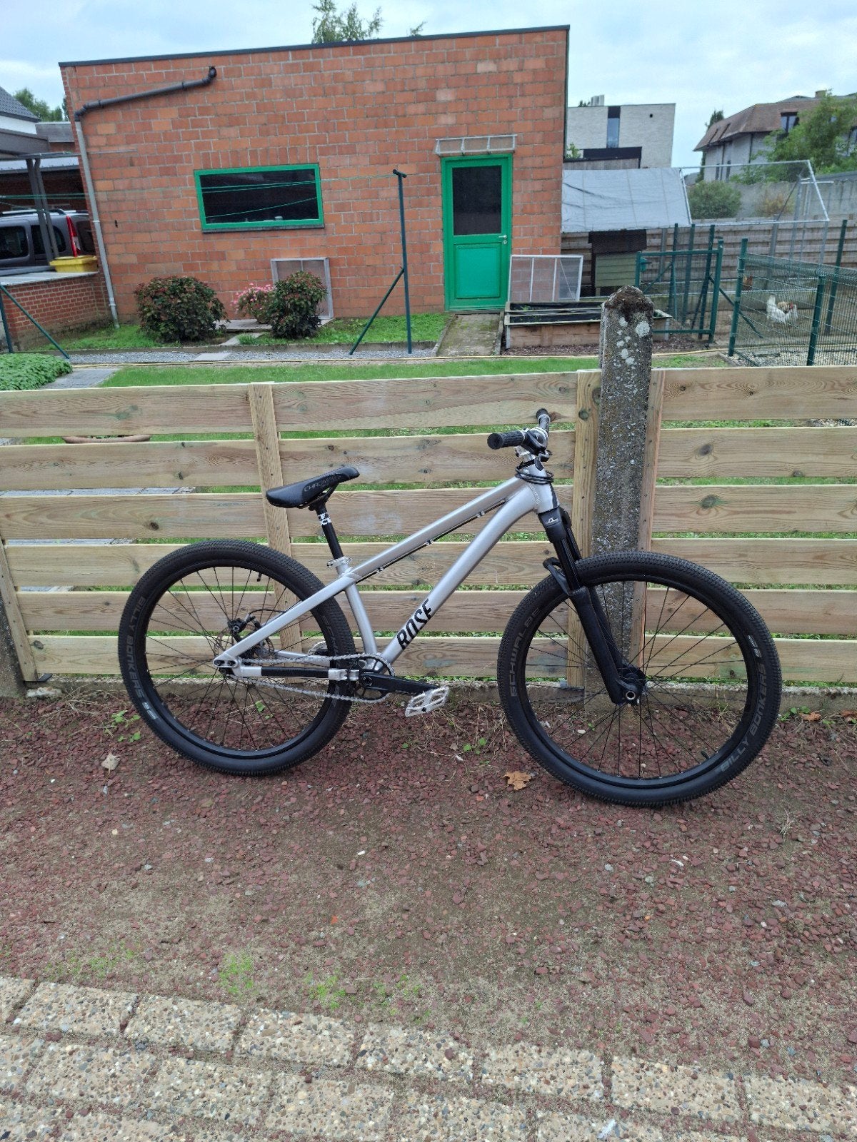 custom rose the bruce dirtjumper, Fietsen en Brommers, Ophalen, 24 inch of meer, Stuur 360° draaibaar, Aluminium
