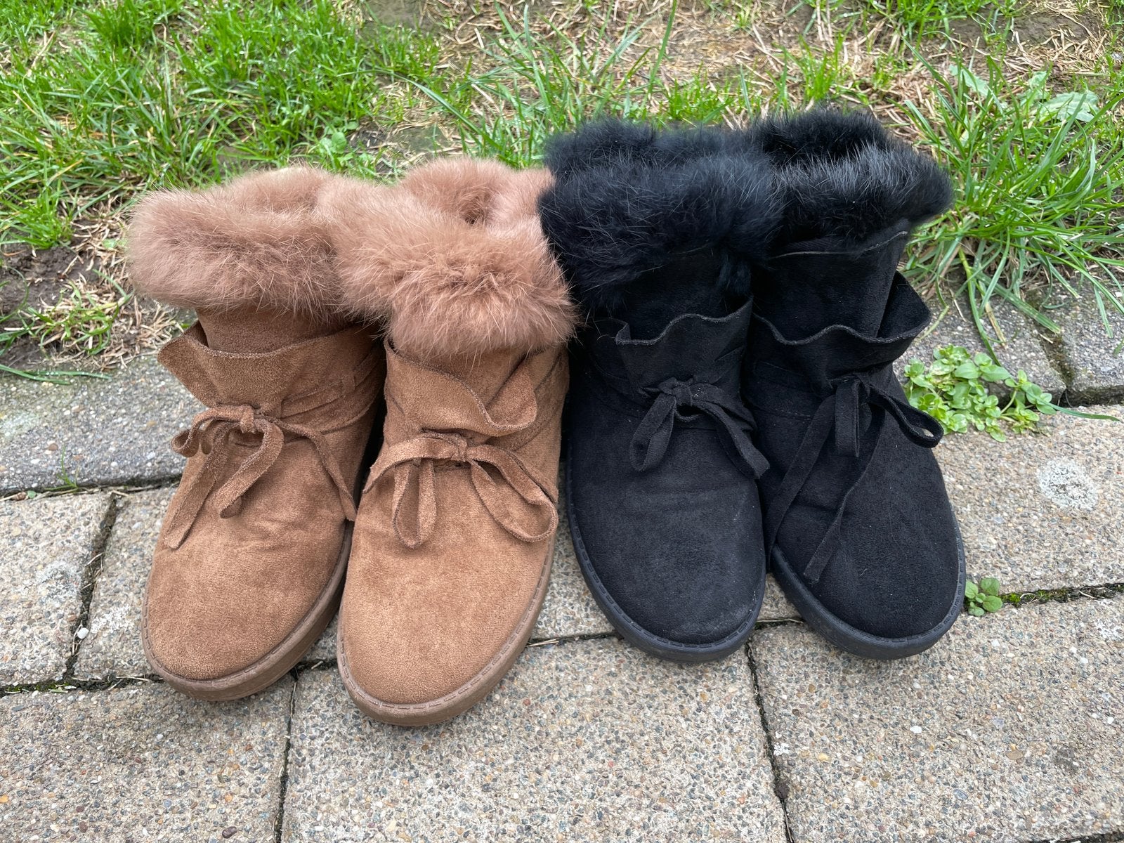 Lot 2 paires de boots pointure 36, Enlèvement ou Envoi, Brun, Boots et Botinnes, Porté
