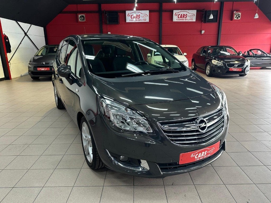 Opel Meriva Meriva 1.4 Turbo Ultimate Plus Edition*BENZINE, Voorwielaandrijving, Euro 5, Zwart, Leder en Stof