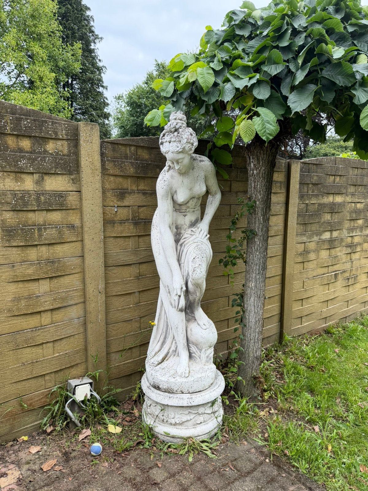 Stanbeeld, Tuin en Terras, Tuinbeelden, Zo goed als nieuw, Mensenbeeld, Steen, Ophalen of Verzenden