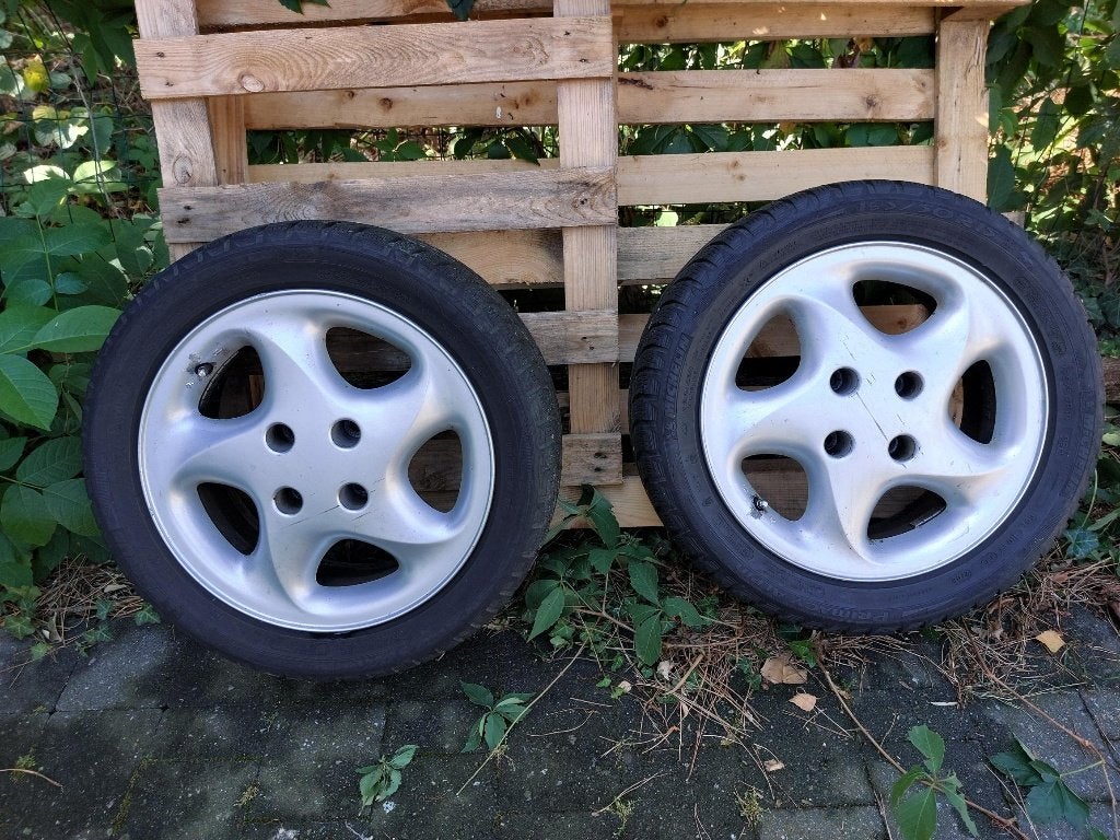velgen Citroën voor Saxo VTS (en andere modellen), Auto-onderdelen, Banden en Velgen, Ophalen, Gebruikt, 15 inch, Velg(en)