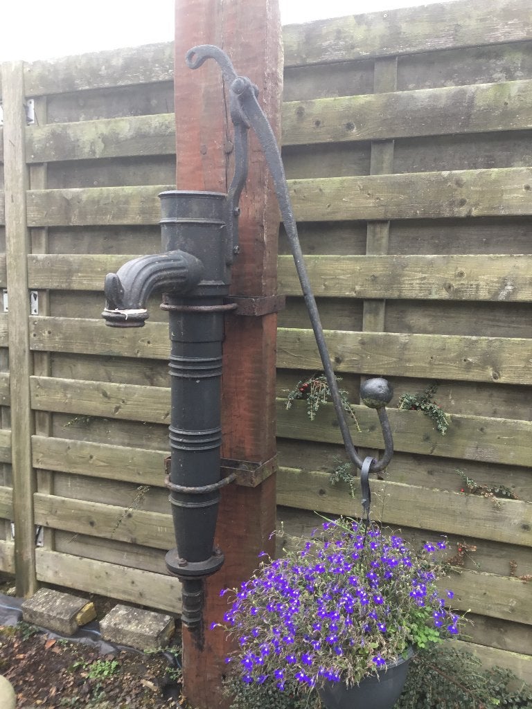 Gietijzer waterpomp, Tuin en Terras, Ophalen