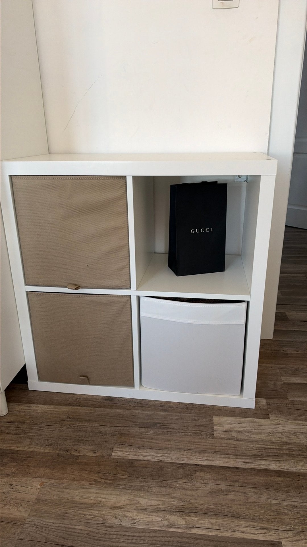 Etagere armoire kallax ikea avec bac, Enlèvement, Comme neuf