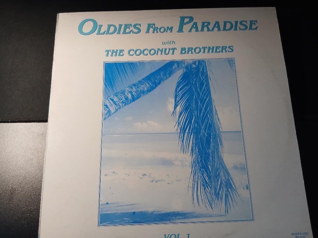 Oldies From Paradise With The Coconut Brothers Vol 1 Popcorn, Ophalen of Verzenden, Zo goed als nieuw, 12 inch, Inclusief binnenhoes
