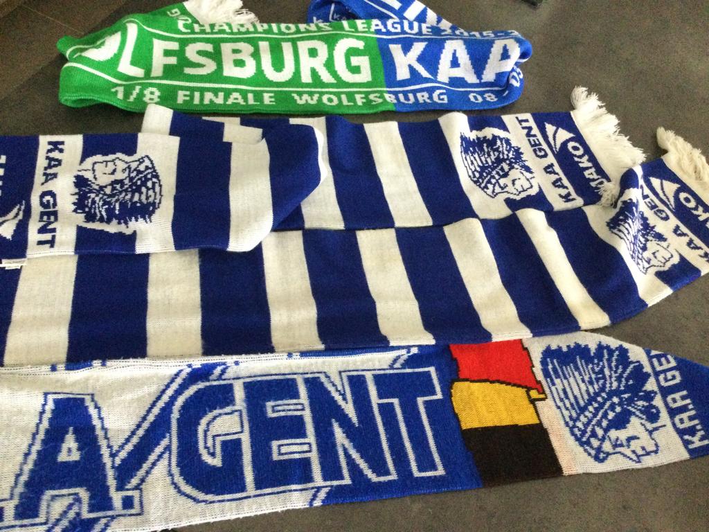 Sjaals AA Gent, Verzamelen, Ophalen of Verzenden, Zo goed als nieuw, Vaantje of Sjaal