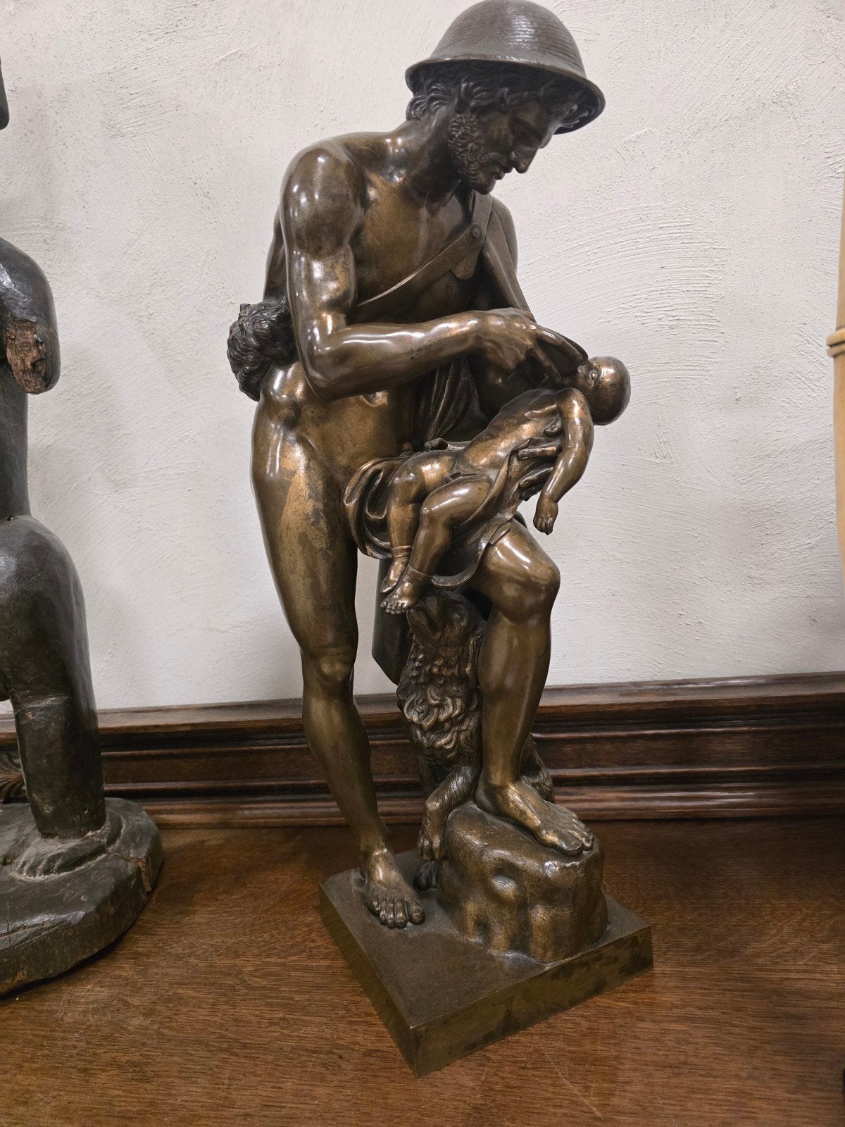 antieke brons (1799) grand tour, Ophalen, Brons