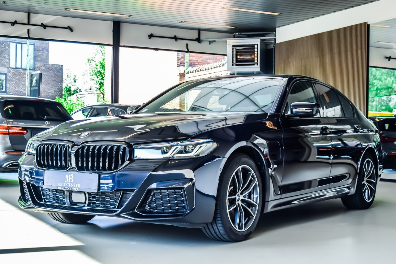 BMW 530 e PHEV M-Sport 01/2021 - Full Option!!, Auto's, BMW, Bedrijf, 5 Reeks, ABS, Adaptive Cruise Control, Airconditioning, Alarm