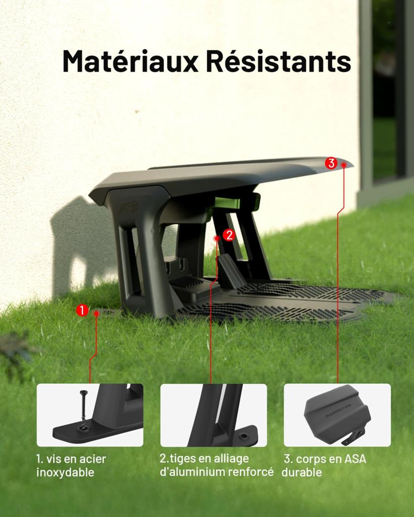Mammotion Yuka mini 800 automatische grasmaaier, Ophalen, Zo goed als nieuw, Minder dan 20 cm, Bestuurbaar via app