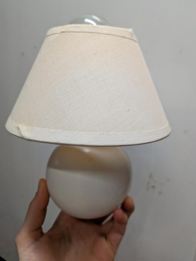 Gratis lampje, Ophalen, Wit