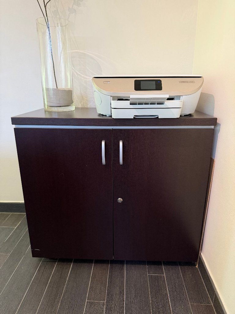 Armoire basse de bureau, 43 cm, 80 cm, Comme neuf, Enlèvement