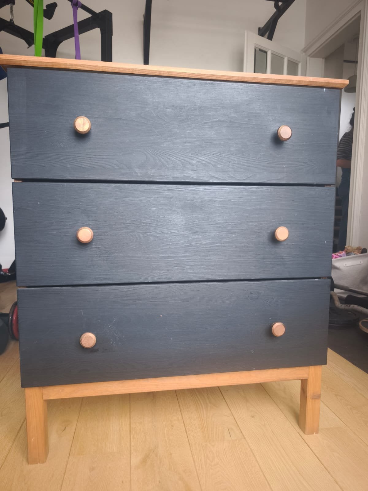 Dressoir met 3 laden, Huis en Inrichting, Kasten | Ladekasten, Ophalen, Gebruikt, 50 tot 100 cm, 3 of 4 laden