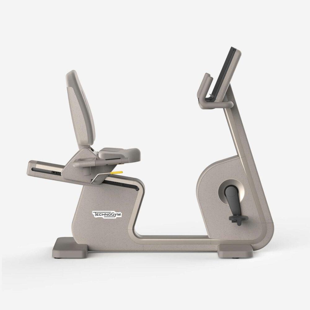 Technogym - Artis recline - Recumbent bike, Enlèvement ou Envoi, Comme neuf, Bras, Autres types