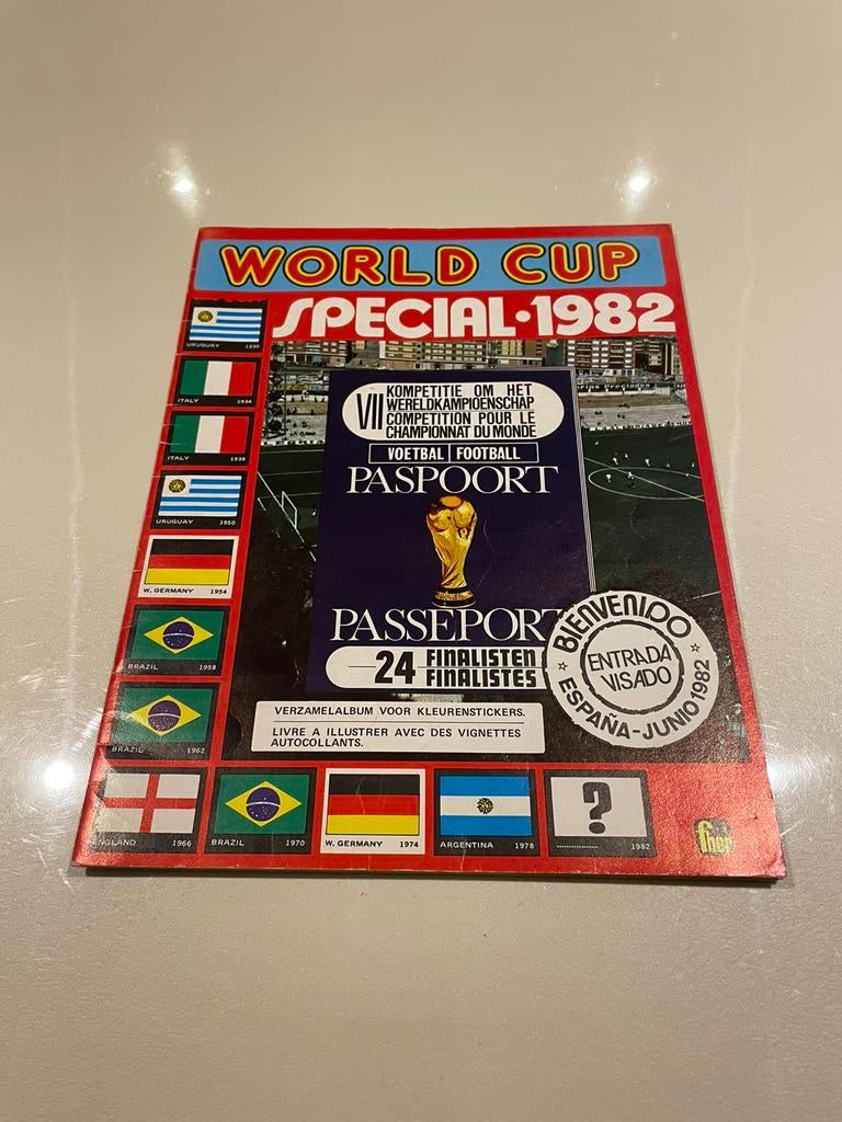 Panini - Leeg Album World Cup Special 1982 Fher, Enlèvement ou Envoi, Comme neuf