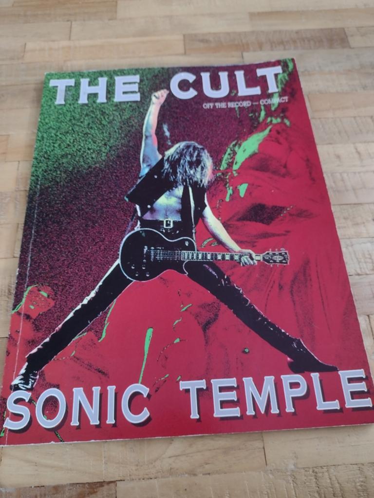 PARTITION DE SONGBOOK : THE CULT : SONIC TEMPLE (1990), Enlèvement ou Envoi, Comme neuf, Artiste
