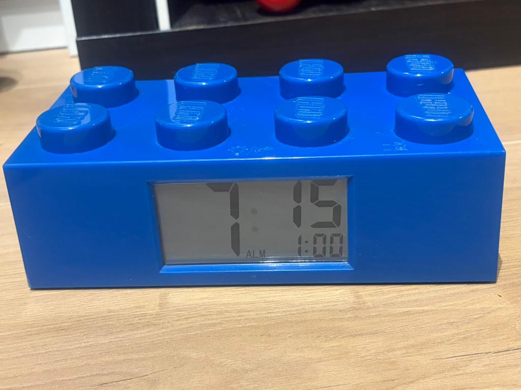 Legoblok klok, Ophalen, Zo goed als nieuw