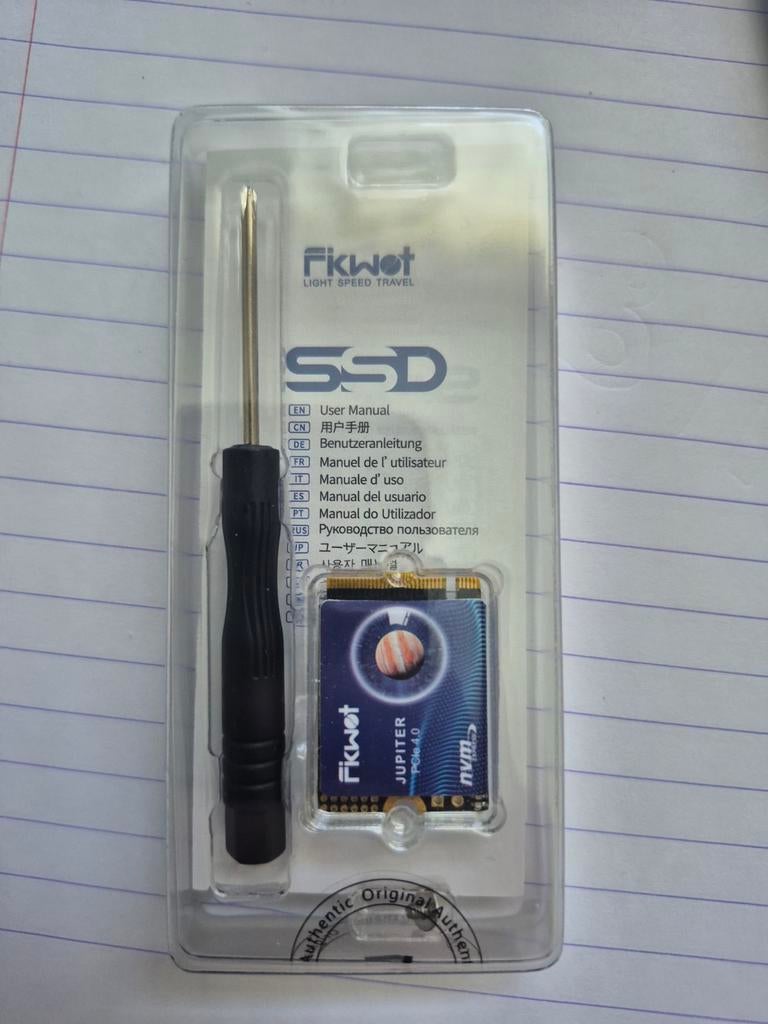 2TB 2230 nvme ssd voor o.a. steam deck, Ophalen of Verzenden, SSD