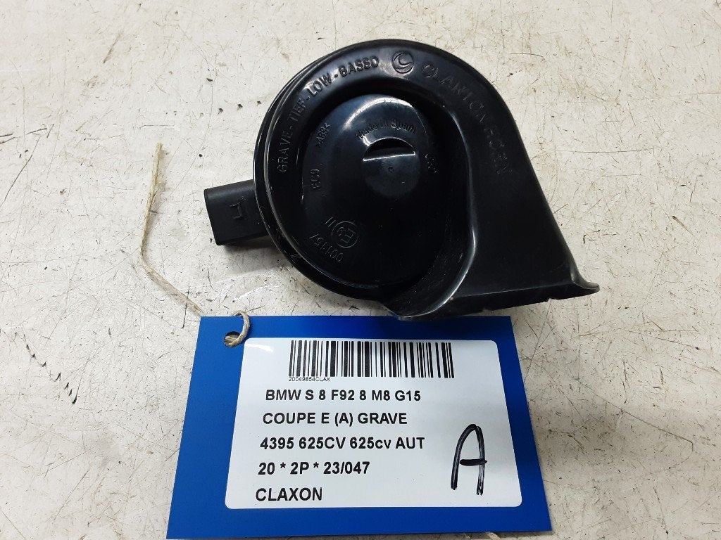 CLAXON BMW 8 serie (G15) (01-2018/-), Gebruikt, Mevr. I. Hauben, BMW, Rue de l'Espoir 34 34
4030  GRIVEGNÉE, BE