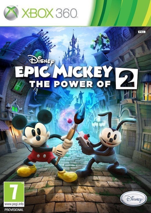 Epic Mickey 2 The Power of Two Xbox 360 €18,99, Avontuur en Actie, 1 speler, Refurbished, Ophalen of Verzenden