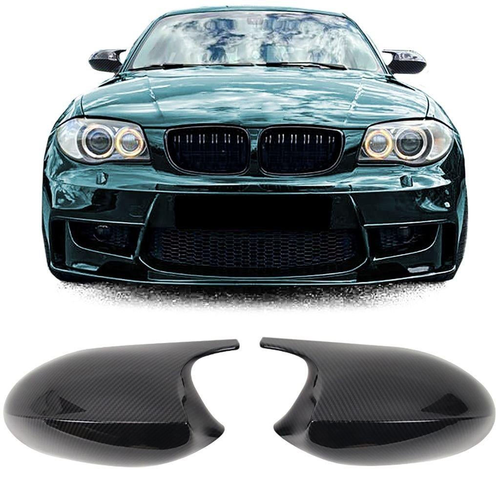 Spiegelkappen Voor BMW 1 Serie E81 E82 E87 E88 Carbon Look, Verzenden
