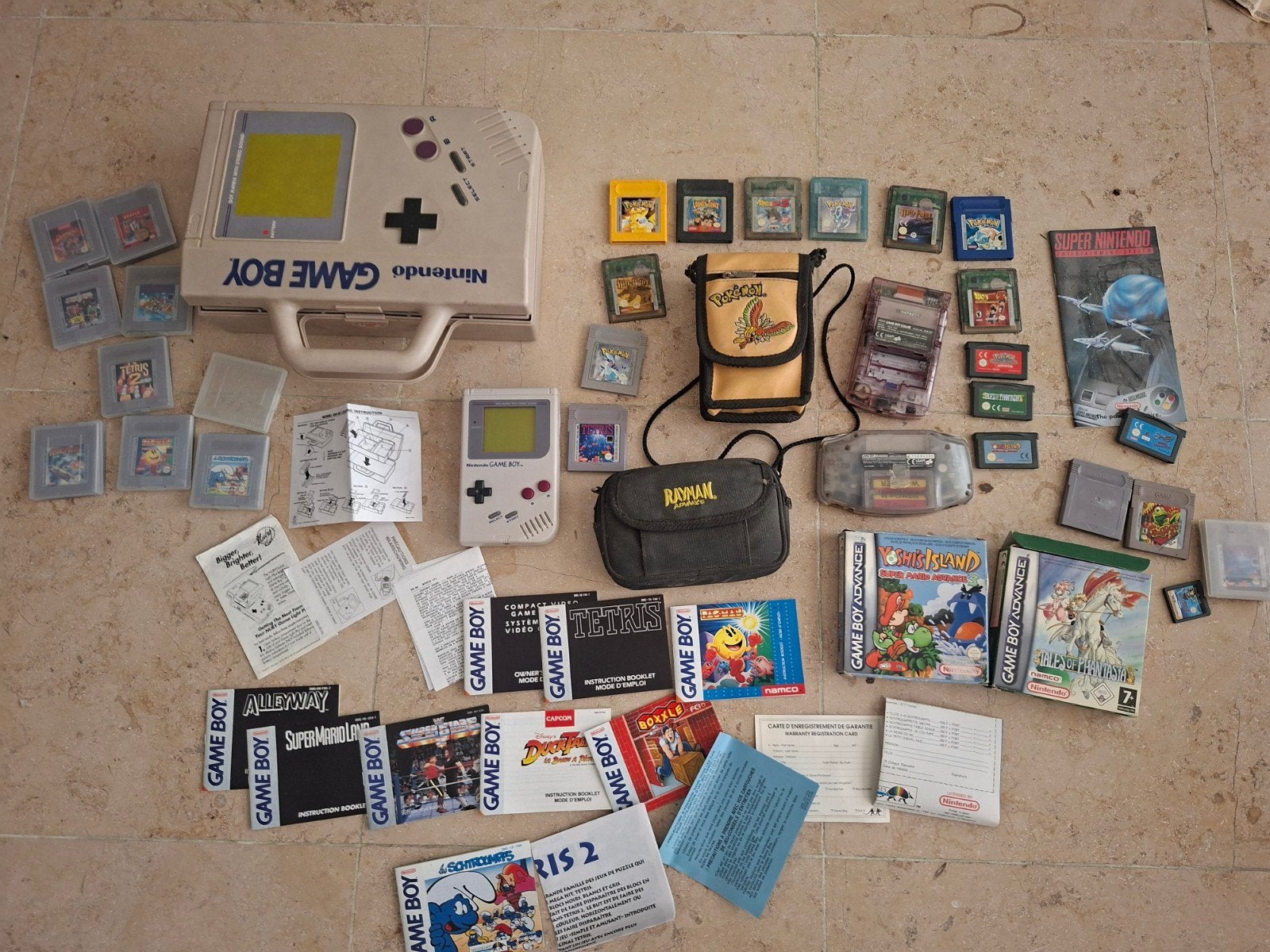 Groot lot Nintendo x3 consoles en pokemon, Games en Spelcomputers, Games | Nintendo Game Boy, Ophalen of Verzenden