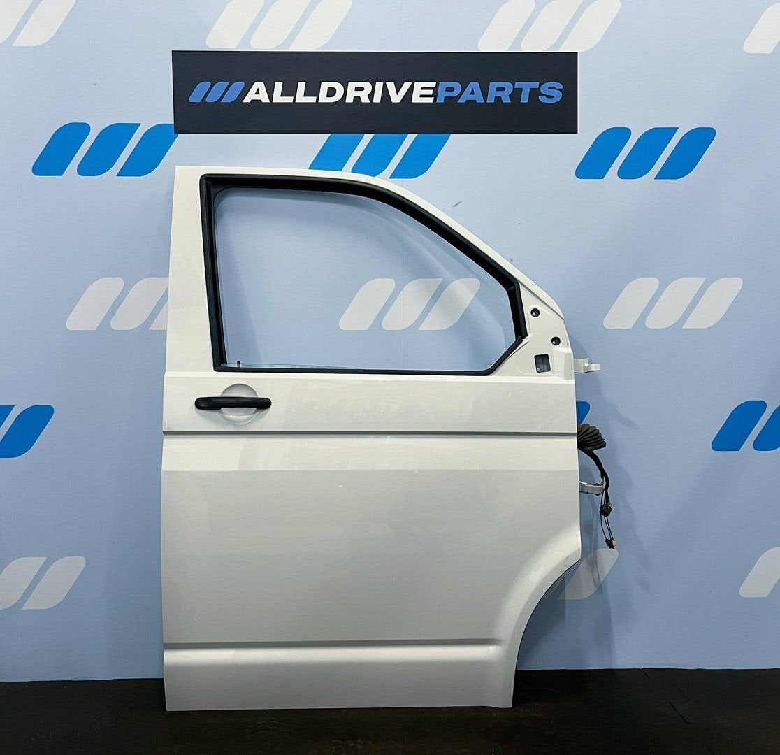 Voorportier rechts voor Volkswagen T6 LB9A Wit 7LA831056, Gebruikt, -, Deur, -