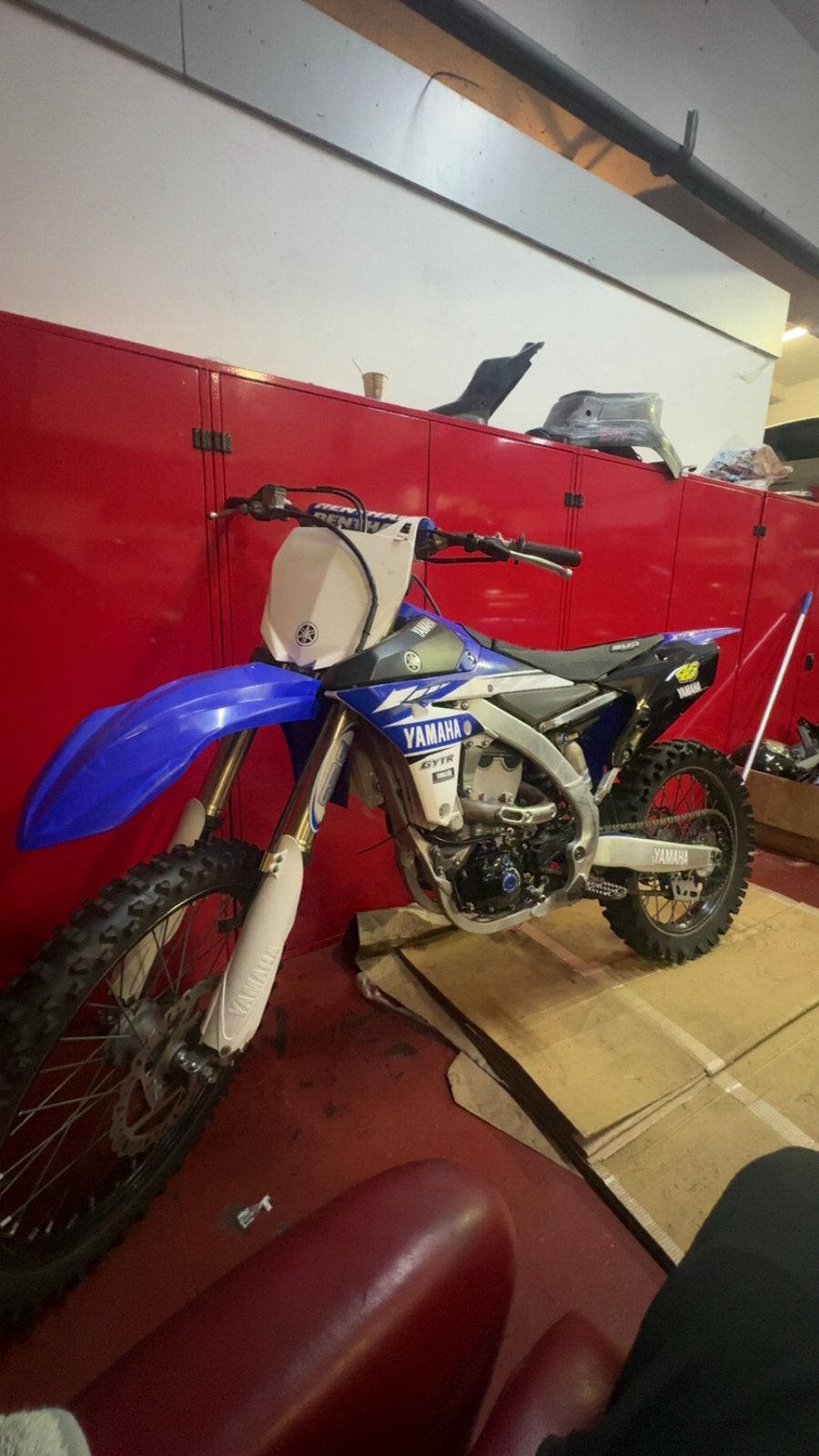 Yamaha Yz450F 2017 ligne akrapovic neuf, Permis Moto A, Occasion, Plus de 35 kW, Échappement sport
