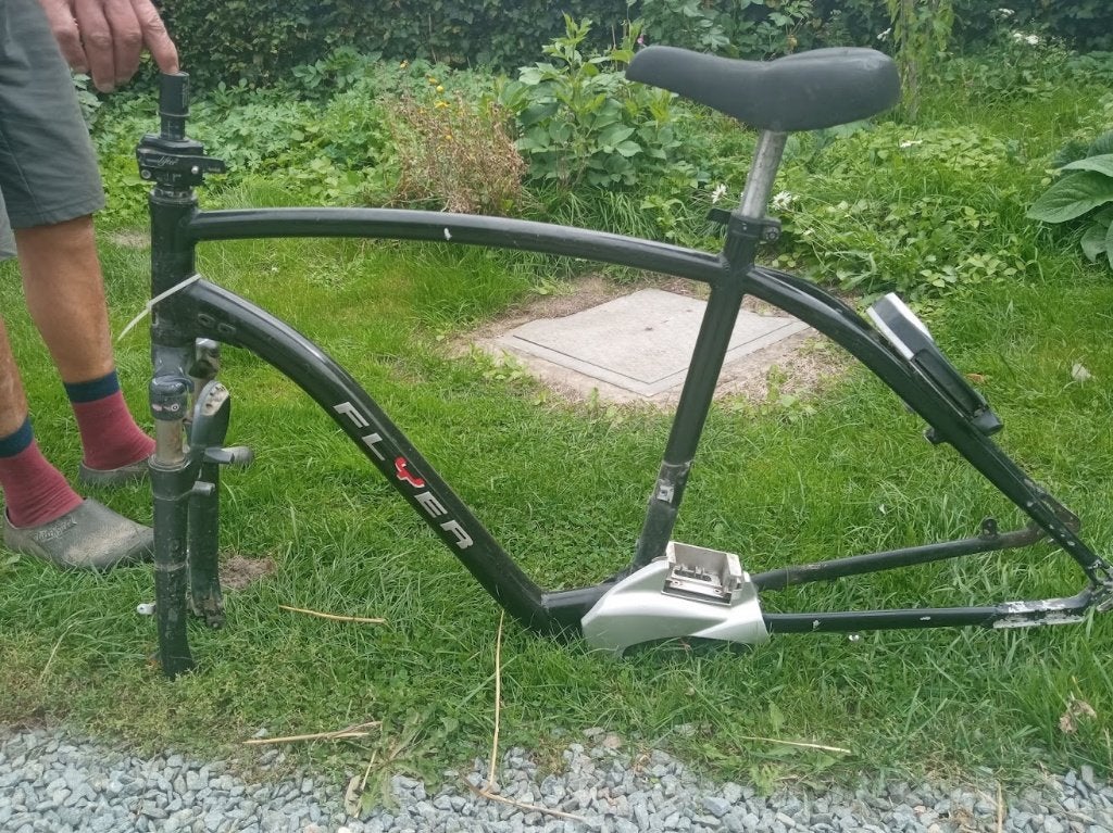 Frame Flyer fiets, Fietsen en Brommers, Ophalen, Gebruikt