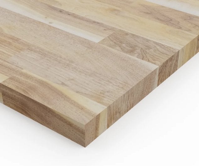 Rubberwood Werkblad keuken/badkamer/meubel, Ophalen, Nieuw, Hout, 20 tot 50 mm