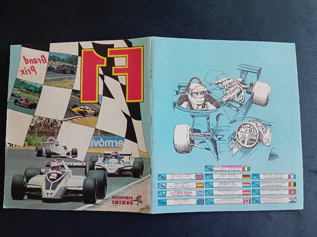 panini stickerboek F1 Grand Prix, Verzamelen, Ophalen of Verzenden, Zo goed als nieuw, Sport